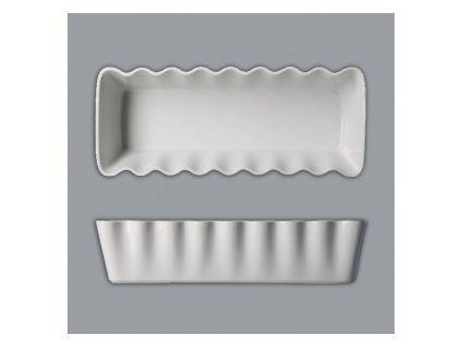 Mísa zapékací srnčí hřbet, 27, bílá, Thun