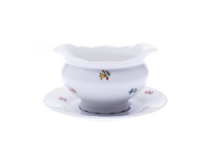 Omáčník, 0,40 l, házenka, Ophelia, český porcelán, Thun RZ