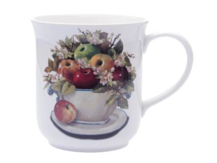 Hrnek Golem, 1,5 l, jablka, Český porcelán