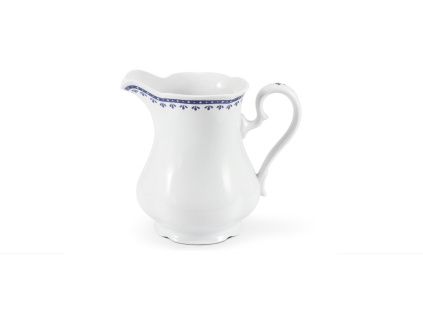 Mlékovka, 1 l, český porcelán, Hyggeline, modrá, Leander