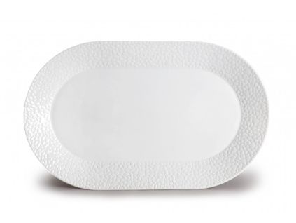 Mísa oválná, bílý porcelán, 32 cm, Mosaic, Thun