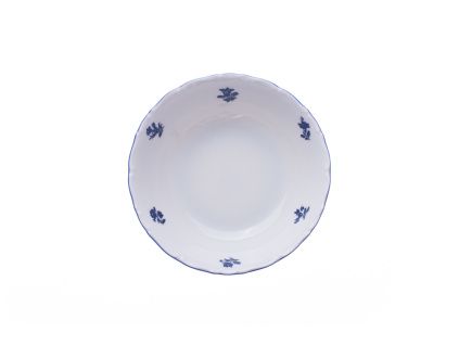 Miska, 13 cm, Ophelia, modrá házenka, porcelán Thun RZ