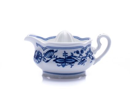 Lis na citrony, 10 cm, cibulák, český porcelán, Leander