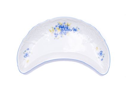 Bernadotte, miska na kosti, 22 cm, pomněnky, porcelán Thun
