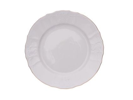 Bernadotte, mísa mělká, 30 cm, zlatá linka, Thun