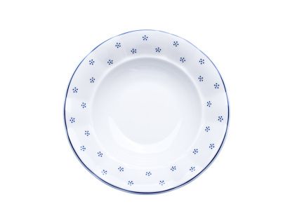 Talíř hluboký, Benedikt, porcelán, 24 cm, Valbella. G. Benedikt