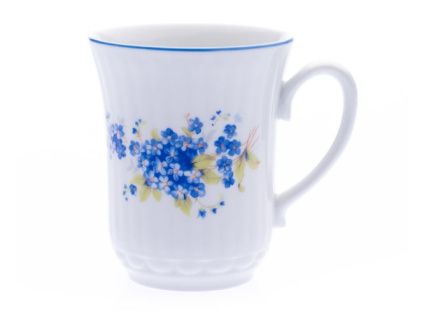 Hrnek Derby, pomněnky, 0,25 l, Český porcelán Dubí