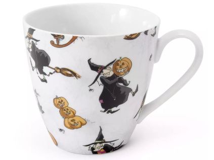 Hrnek, 300 ml, čarodějnice, český porcelán, Leander