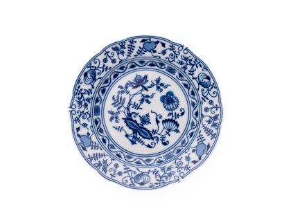 Talíř dezertní, 19 cm, cibulák, Mary-Anne, porcelán, Leander