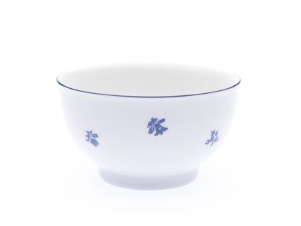 Miska s vyšší stěnou, 13 cm, modrá házenka, český porcelán, Thun RZ