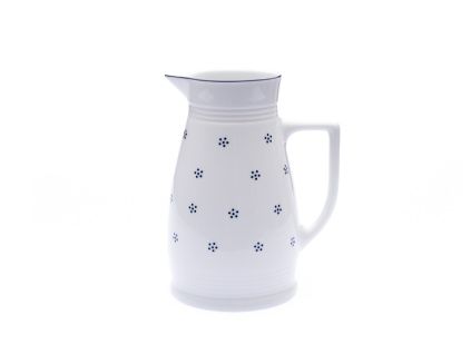 Džbán na víno, 1 l, modrá Valbella, český porcelán, G. Benedikt