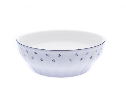 Mísa válcová, 22 cm, modrá Valbella, český porcelán, G. Benedikt