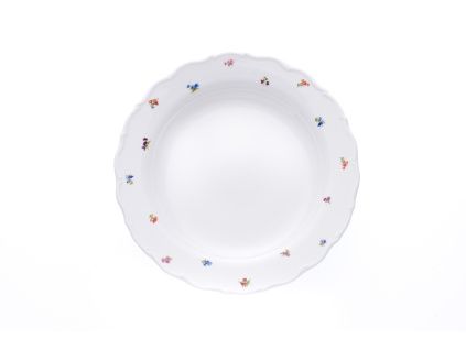 Talíř klubový, český porcelán, Verona, 31 cm, házenka, G. Benedikt