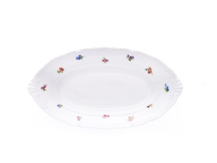 Mísa přílohová, český porcelán, Verona, 26 cm, házenka, G. Benedikt