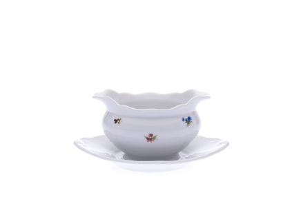 Omáčník, český porcelán, Verona, 0,45 l, házenka, G. Benedikt