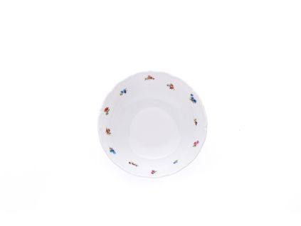 Miska kompotová, český porcelán, Verona, 13 cm, házenka, G. Benedikt