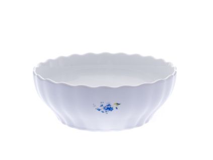 Mísa válcová, 24 cm, pomněnky, Český porcelán