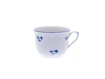 Hrnek R, 270 ml, modrá házenka, Český porcelán