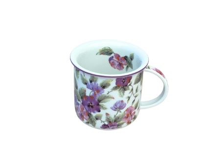 Hrnek Tina, 250 ml, maceška, Český porcelán Dubí