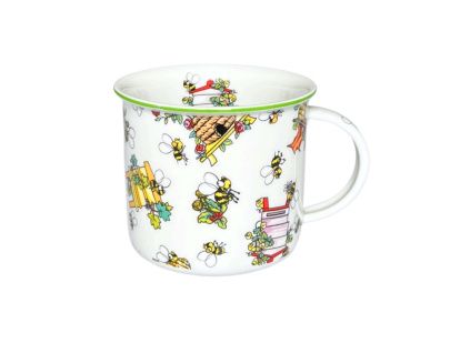 Hrnek Tina, 380 ml, včelí úl, Český porcelán Dubí