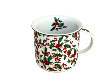 Hrnek Tina, 380 ml, cesmína, porcelán Dubí