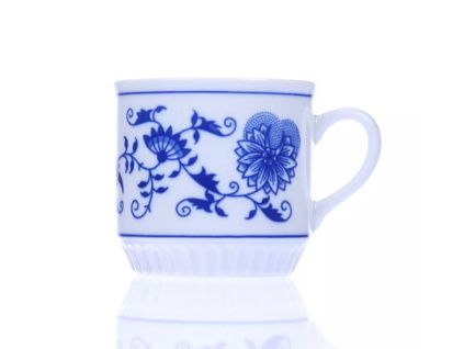 Hrnek Leo bez nápisu  0,30 l,  cibulák, Český porcelán