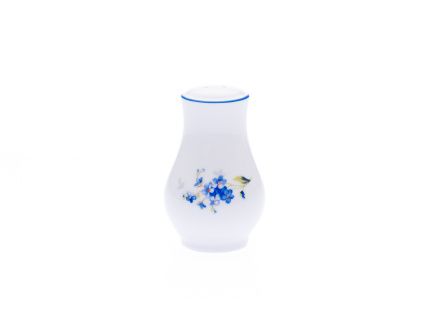Pepřenka sypací, 7,5 cm, pomněnky, Český porcelán