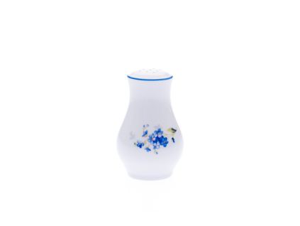 Slánka sypací, 7,5 cm, pomněnky, Český porcelán