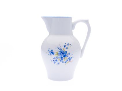 Džbán vysoký, 1,5 l, pomněnky, Český porcelán
