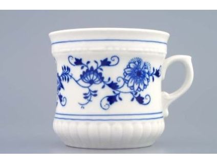Hrnek Perlový velký  0,37 l,  cibulák, Český porcelán