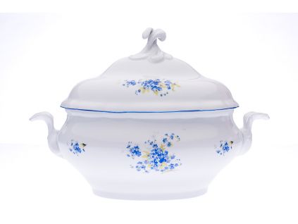 Mísa polévková, 3 l, pomněnky, porcelán Dubí