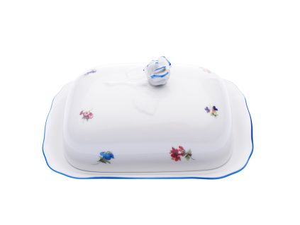 Máslenka, rakouská házenka, 250 g, Český porcelán Dubí
