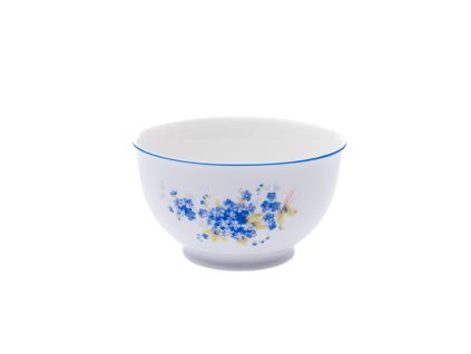Miska s vyšší stěnou, 13 cm, pomněnky, porcelán Dubí