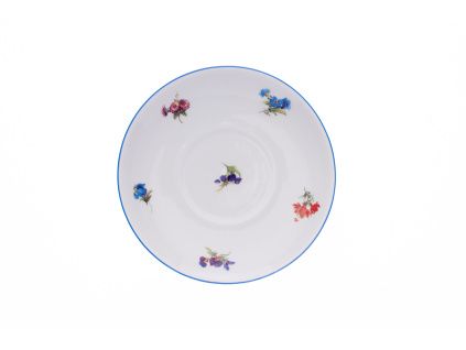 Podšálek Baňák, 15 cm, rakouská házenka, Český porcelán