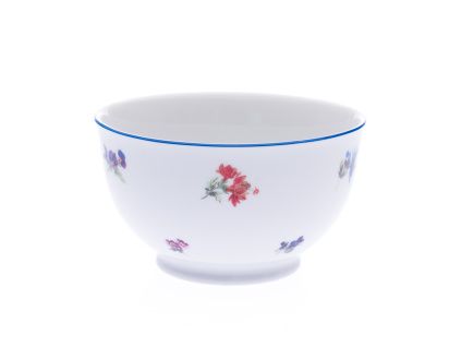 Miska s vyšší stěnou, 13 cm, rakouská házenka, porcelán Dubí