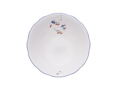 Mary-Anne, kompotová mísa, 26 cm, husy, Leander
