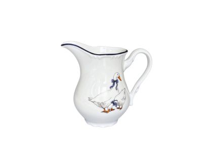 Mlékovka vysoká, husy, 250 ml, porcelán, Constance, Thun