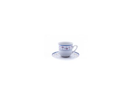 Rose, šálek na espresso, porcelán, červené růžičky, 100 ml, Thun