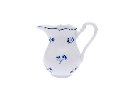 Mlékovka, 250 ml, modrá házenka, Český porcelán Dubí