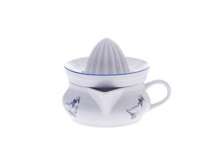 Lis na citrón, 2dílný komplet, husy, Český porcelán