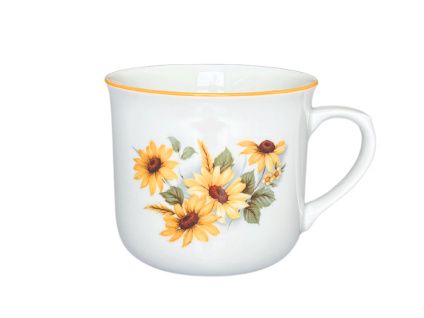 Hrnek Vařák, 0,65 l, rudbégie, Český porcelán Dubí