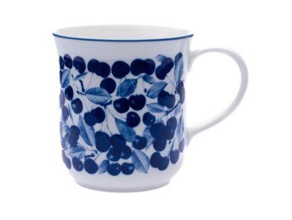 Hrnek Golem, 1,5 l, kobaltové třešně, Český porcelán