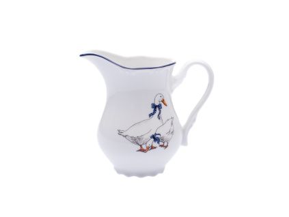 Mlékovka, 250 ml, husy, Český porcelán Dubí