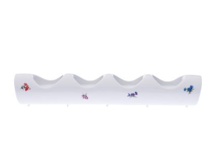 Svícen adventní, rakouská házenka, 30 cm, Český porcelán Dubí