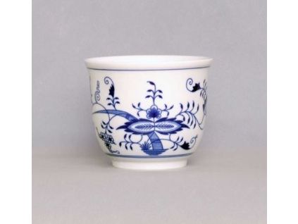 Květináč malý bez uch  10, 9 cm, cibulák, Český porcelán