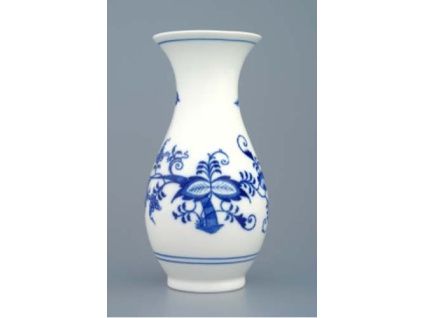 Váza 16,5 cm, cibulák, Český porcelán