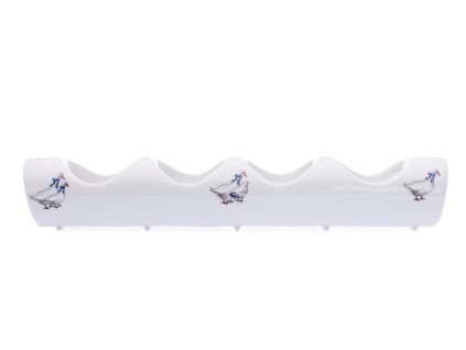 Svícen adventní, husy, 30 cm, Český porcelán Dubí