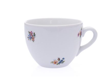 Hrnek Milada, Český porcelán Dubí, 480 ml, házenka