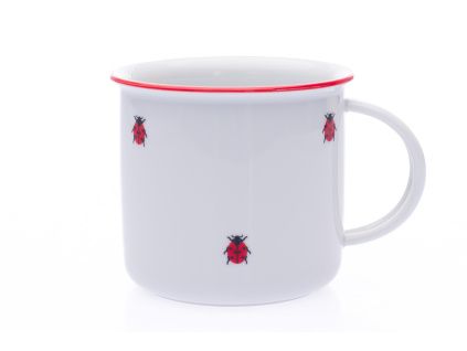Hrnek Tina, 380 ml, berušky, Český porcelán Dubí