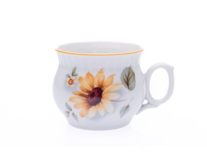 Hrnek Darume, 0,29 l, Český porcelán Dubí, rudbégie